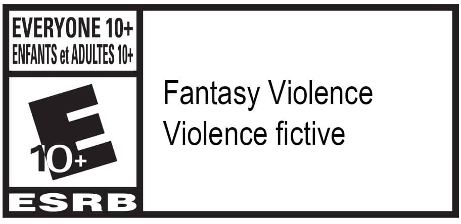ESRB rating: E 10+